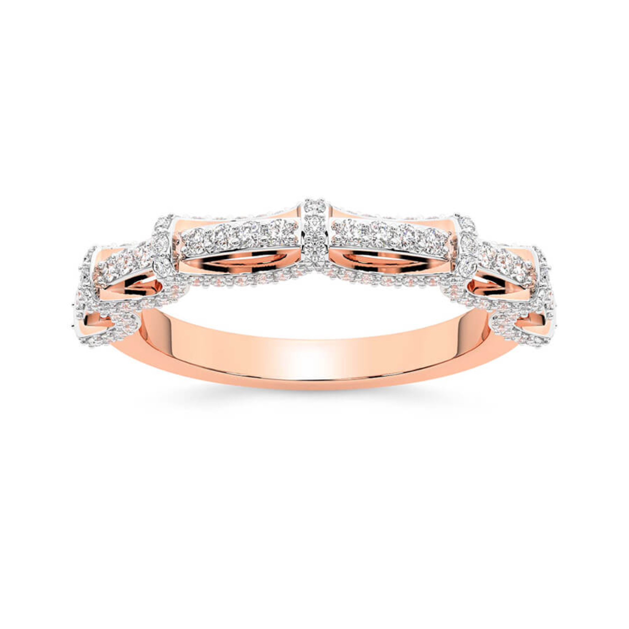 Lise Diamond Wedding Band