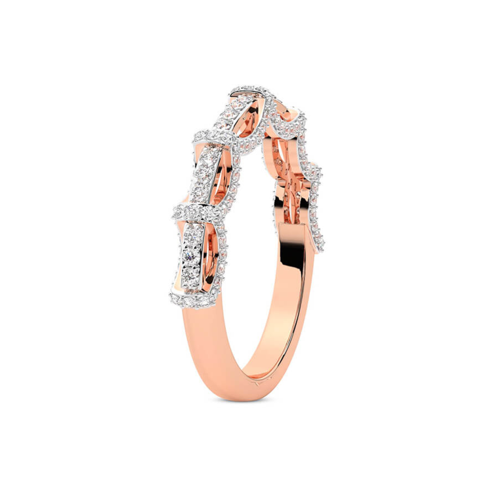 Lise Diamond Wedding Band