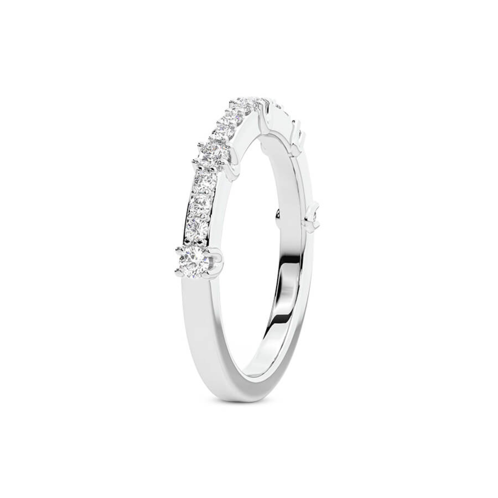 Margot Diamond Wedding Band