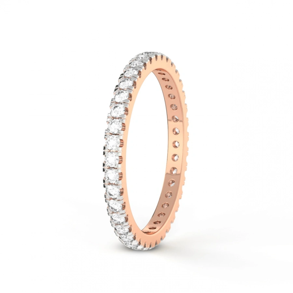 Maya Diamond Wedding Band