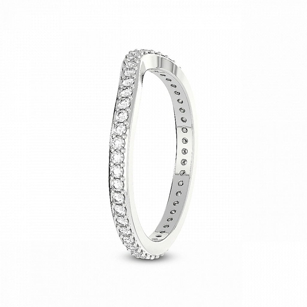Rue Diamond Wedding Band