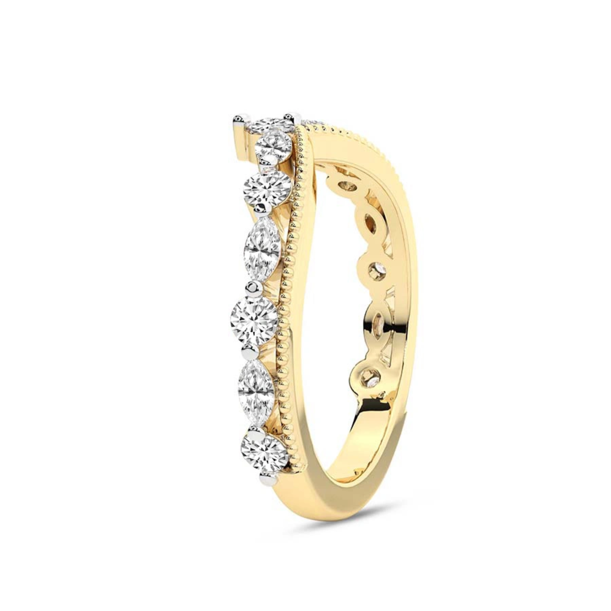 Ruth Diamond Wedding Band