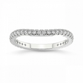 Zea Diamond Wedding Band